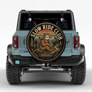 Slow Ride Club Car Spare Tire Cover