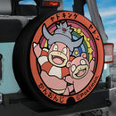 Slowpoke Slowking Pokemon Japan Anime Jeep Car Spare Tire Cover