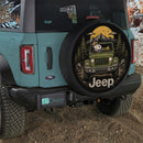 Snoopy Camping Jeep Car Spare Tire Cover