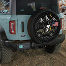 Snoopy Drive Camo Jeep Car Spare Tire Cover