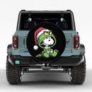 Snoopy in Grinch Suit Jeep Car Spare Tire Cover