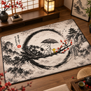 Snoopy Japan Ink Style Rectangular Area Rug