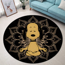 Snoopy Mandala Round Rug