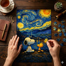 Snoopy Starry Night Jigsaw Puzzle