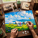 Snoopy Summer Jigsaw Puzzle