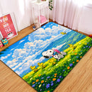 Snoopy Summer Rectangular Area Rug