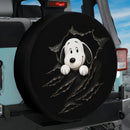 Snoopy Tearing Car Spare Tire Cover