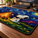 Snoopy x Woodstock Stary Night Desk Mat