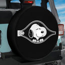Snoopy Unzipped Jeep Car Spare Tire Cover