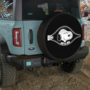Snoopy Unzipped Jeep Car Spare Tire Cover