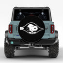 Snoopy Unzipped Jeep Car Spare Tire Cover