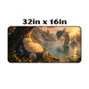 Snorlax and Gyarados Pokemon Desk Mat