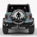Bigfoot Sasquatch Yeti Car Spare Tire Cover