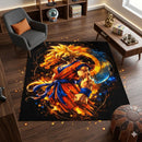 Son Goku Dragon Ball Rectangular Area Rug