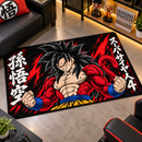 Son Goku Super Saiyan 4 Rectangular Area Rug