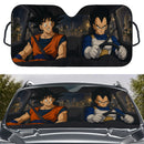 Son Goku x Vegeta Dragon Ball Car Auto Sunshades