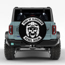 Sons Of Alderaan Rebel Scum Skull Car Spare Tire Cover