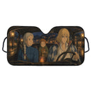 Sophie Howl Markl Calcifer Studio Ghibli Car Auto Sunshades