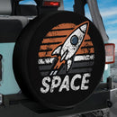 Space Vintage Jeep Car Spare Tire Cover