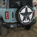 Spartan Helmet Star Symbol Car Spare Tire Cover