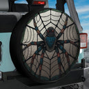 Spider Stained Glass Jeep Car Spare Tire Cover