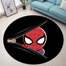 Spiderman Zipper Round Rug