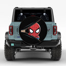 Cute Spiderman Unzipped Jeep Car Spare Tire Cover