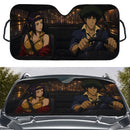 Spike Spiegel x Faye Valentine Cowboy Bebop Car Auto Sunshades