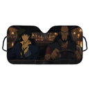 Spike Spiegel x Jet Black Cowboy Bebop Car Auto Sunshades