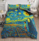 Spirited Away Starry Night Bedding Set