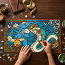 Spirited Away Stained Glass Jigsaw Puzzle