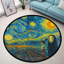 Spirited Away Starry Night Carpet Round Rug