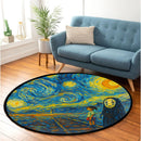 Spirited Away Starry Night Carpet Round Rug