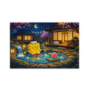 SpongeBob Enjoy Onsen Jigsaw Puzzle
