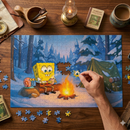 SpongeBob SquarePants Camping Jigsaw Puzzle