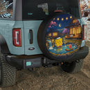 SpongeBob Enjoy Onsen Spare Tire Cover