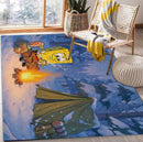 SpongeBob SquarePants Camping Rectangular Area Rug