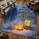 SpongeBob SquarePants Camping Rectangular Area Rug
