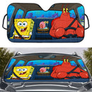SpongeBob SquarePants x Gary the Snail x Mr. Krabs Car Auto Sunshades