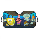 SpongeBob SquarePants x Patrick Star x Squidward Tentacles Car Auto Sunshades