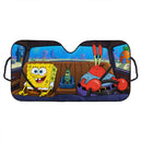 SpongeBob SquarePants x Plankton x Mr. Krabs Car Auto Sunshades