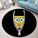 SpongeBob Zipper Round Rug