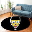 SpongeBob Zipper Round Rug