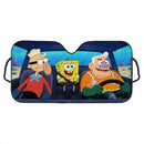 SpongeBob x GrandPat Star x Grandpa Car Auto Sunshades