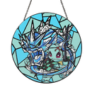 Squirtle Giyu Pokemon Stained Glass Suncatcher