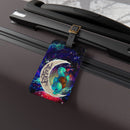 Squirtle Pokemon Love You To The Moon Galaxy Luggage Tag