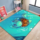 Squirtle Pokemon Rectangular Area Rug