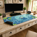 Squirtle Floating Watercolor Desk Mat