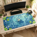 Squirtle Floating Watercolor Desk Mat