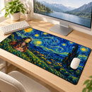 Starry Night Demon Slayer Nezuko Desk Mat